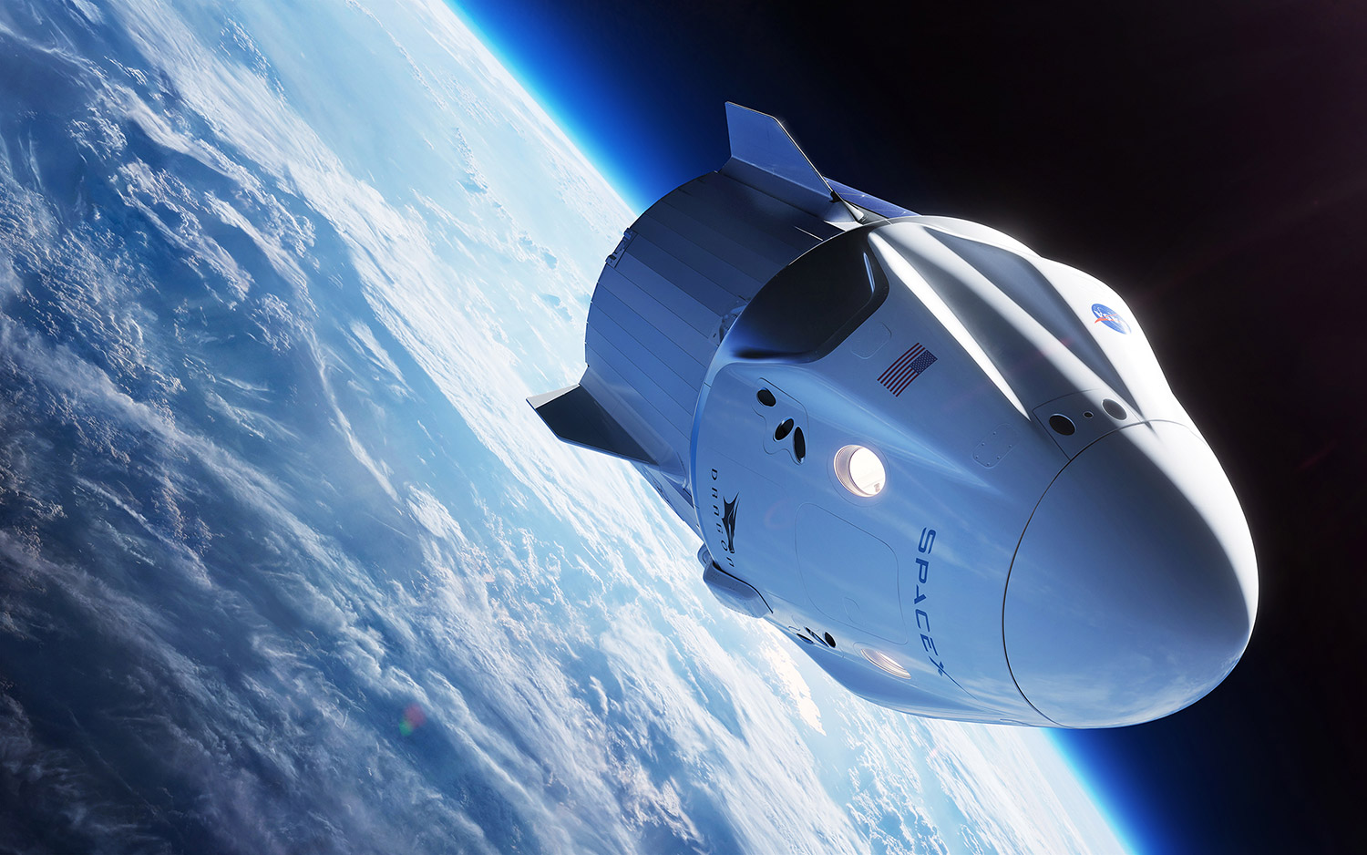 SpaceX Crew Dragon capsule